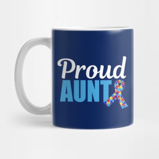 Proud Autism Aunt Mug